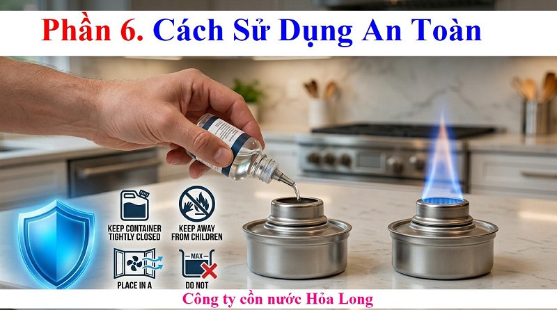 Cồn Nước Có Gây Cháy Nổ Không? Những Điều Cần Biết Để Sử Dụng An Toàn